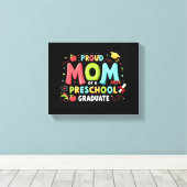 小誇りを持った学院生の母 キャンバスプリント (インサイチュ (ウッドフロア))