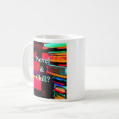 小説と寒さ？ コーヒーマグカップ (正面左)