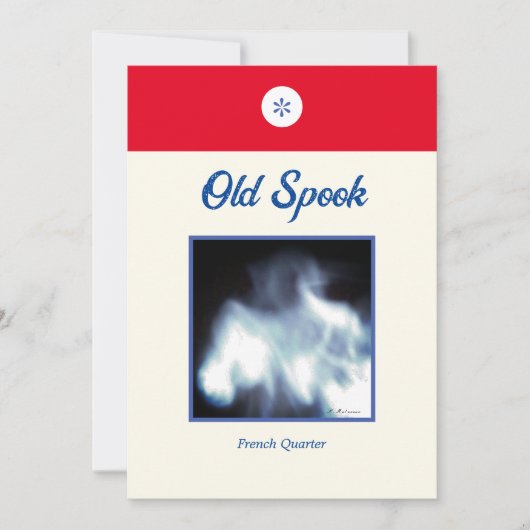 小説のような招待状/グリーティングカード 招待状 (正面)