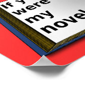 小説のポスター ポスター (角)