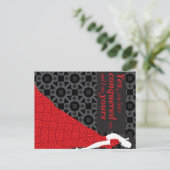 小説の引用文とのアンナ・カレーニナの贈り物 ポストカード (スタンド正面)