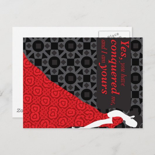 小説の引用文とのアンナ・カレーニナの贈り物 ポストカード (正面/裏面)