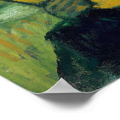 小説の読者ビンセント・ファン・ゴッホ絵画 ポスター (角)