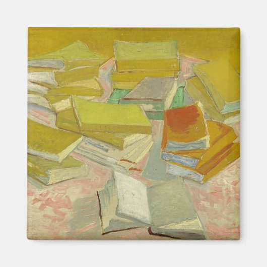 小説の重フランスのね | ビンセント・ヴァン・ゴッホ マグネット (正面)