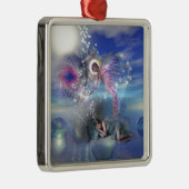 小説は並列の現実の入り口になることができる メタルオーナメント (右)