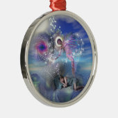 小説は並列の現実の入り口になることができる メタルオーナメント (右)