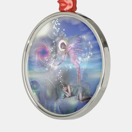 小説は並列の現実の入り口になることができる メタルオーナメント (左)