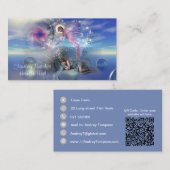 小説は、並列の現実へのポータルになることができる 名刺 (正面/裏面)