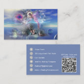 小説は、並列の現実へのポータルになることができる 名刺 (正面/裏面)