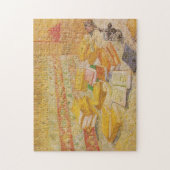 小説を持つ静フランスの物 |ヴィンセント・ヴァン・ゴッホ ジグソーパズル (縦)