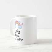 小説家のマグカップ コーヒーマグカップ (正面左)