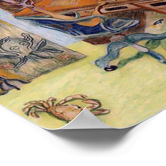 小説家 ポスター (角)