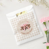 小豆が醸造されている フェイバーバッグ (封をした状態)