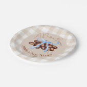 小豆が醸造されている ペーパープレート (アングル)