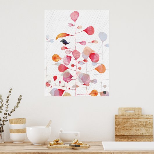 小豆傘 ポスター (キッチン)