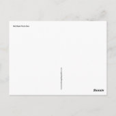 小豆餡パン ポストカード (裏面)