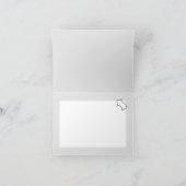 小豚のクリップ |固定 ノートカード (内部)