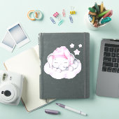 小象かわいい動物シール シール (iPadカバー)