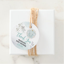 小象の少年のシャワー フェイバータグ