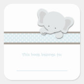 小象{青} | 蔵書票 (正面)