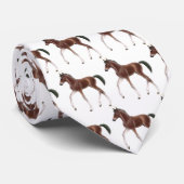 小走りに走る子馬のタイ ネクタイ (ロール)