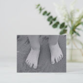 小足指はがき ポストカード (スタンド正面)