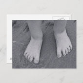 小足指はがき ポストカード (正面/裏面)