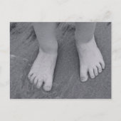 小足指はがき ポストカード (正面)