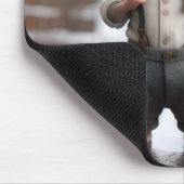 小道スタイリッシュにネズミの子 マウスパッド (コーナー)