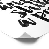 小道具をつかんでポーズをとる ポスター (角)