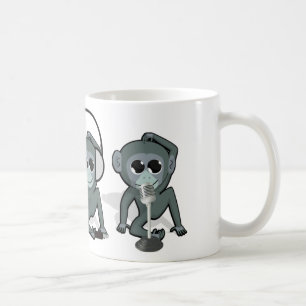 小道具猿のマグ コーヒーマグカップ