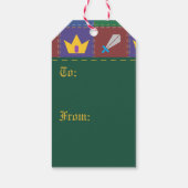 小遣いのファンタジー掛けラベル ギフトタグ (裏面)