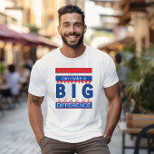 小銭を入れると大きな違いが生ずる Tシャツ