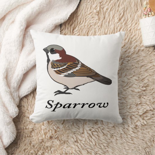 小雀 クッション (ブランケット)