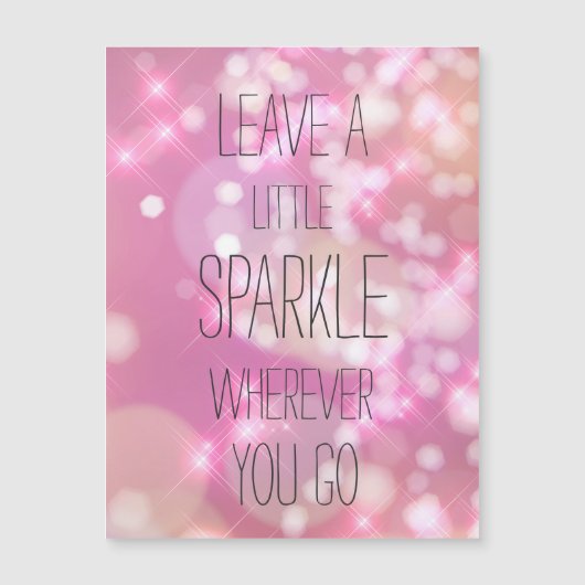 小離れさな輝き – マグネ感動的ット (正面)