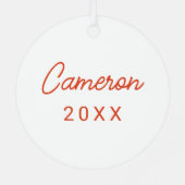 小須 メタルオーナメント (裏面)