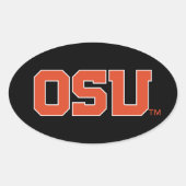 小須 楕円形シール (正面)