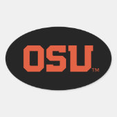 小須 楕円形シール (正面)