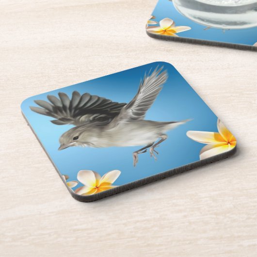 小飛んでいる鳥 コースター (左側)