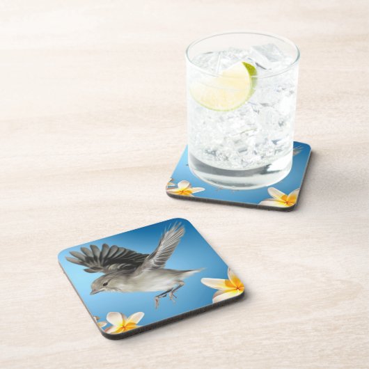 小飛んでいる鳥 コースター (右側)