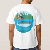 小魚のワイシャツF/B Tシャツ (裏面)