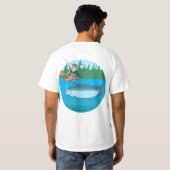小魚のワイシャツF/B Tシャツ (裏面フル)
