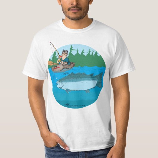 小魚のワイシャツF/B Tシャツ (正面)