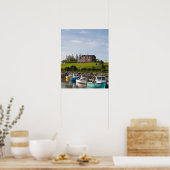 小魚釣り村はグランデリヴィエール付近にある ポスター (キッチン)