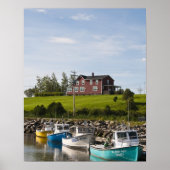 小魚釣り村はグランデリヴィエール付近にある ポスター (正面)