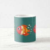 小魚 コーヒーマグカップ (中央)