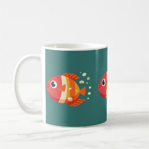 小魚 コーヒーマグカップ