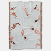 小魚 スローブランケット (正面縦)