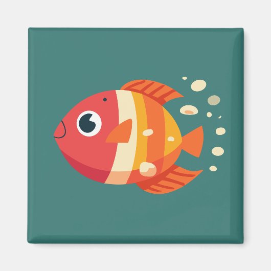 小魚 マグネット (正面)