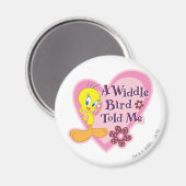 『小鳥が言った』 マグネット (正面/裏面)